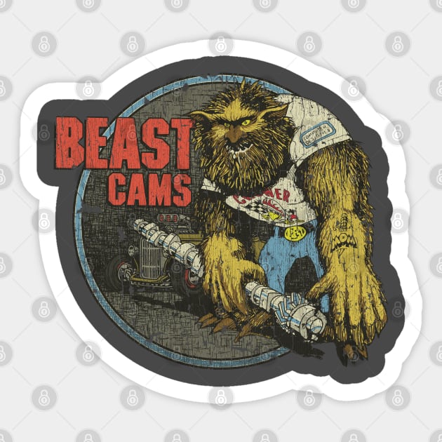 Beast Cams 1983 Sticker by JCD666